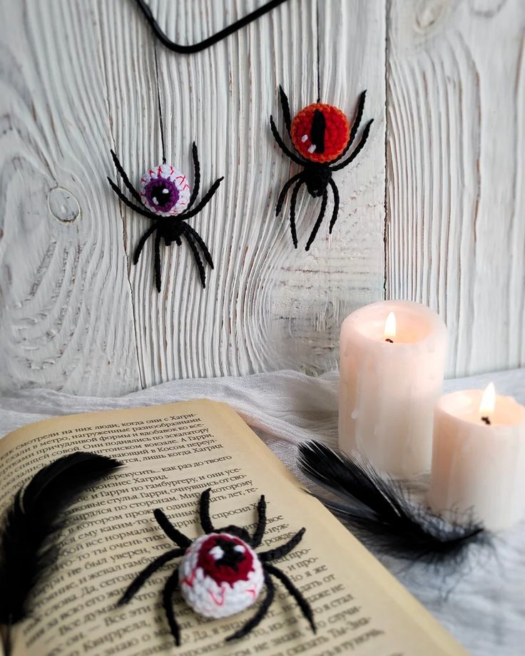 Eye Spider Crochet Pattern