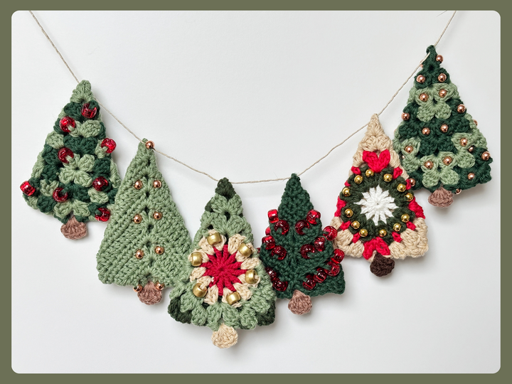 Granny Square Christmas Tree