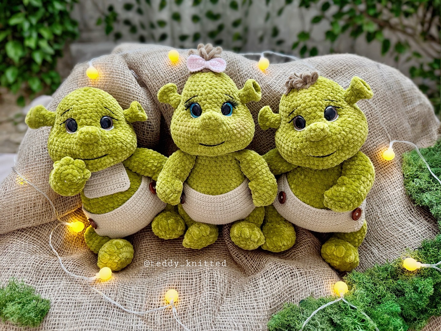 Little Ogre Crochet Pattern Amigurumi Plush Toy