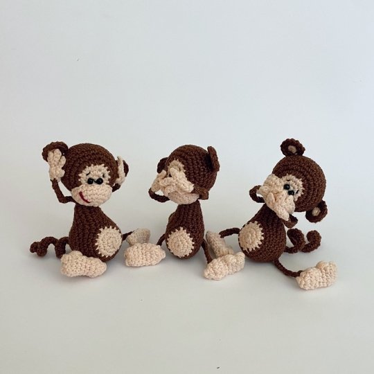 Monkey. Crochet pattern