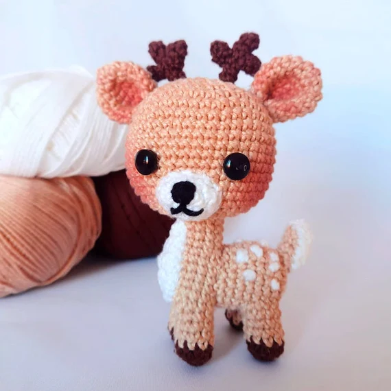 Small Deer Crochet Pattern