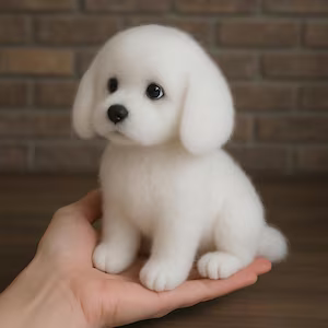 White Puppy Amigurumi Pattern
