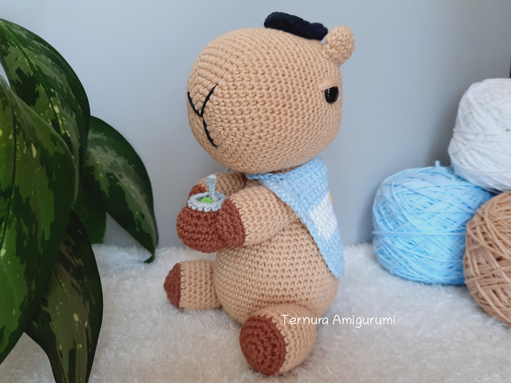 Big Capybara 22cm! Crochet Pattern Complete!