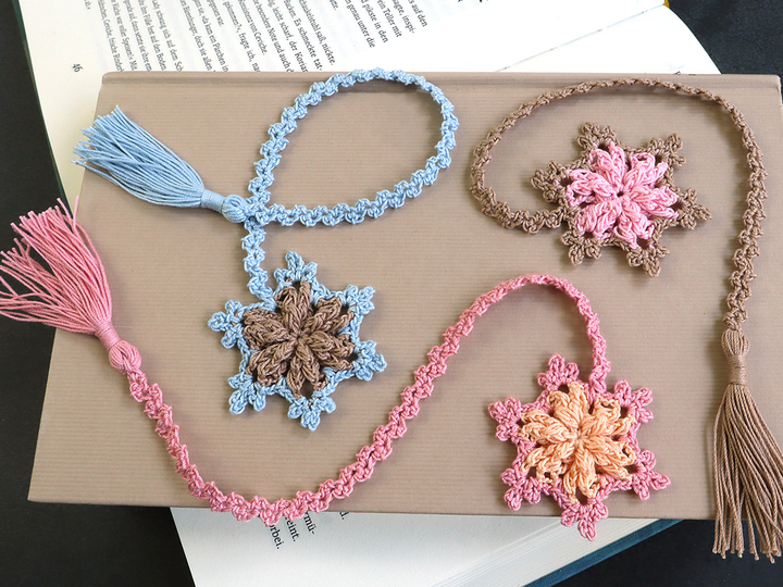 Bookmark Gift Ribbon Little Snowflake