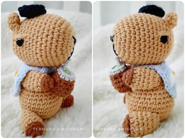 Capybara Crochet Pattern Complete