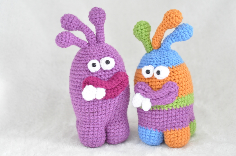 Crochet Pattern cute monster
