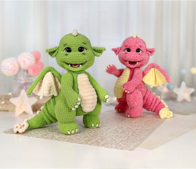 Crochet Pattern Dragon