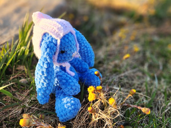 Long Ear Plush Bunny Crochet Pattern