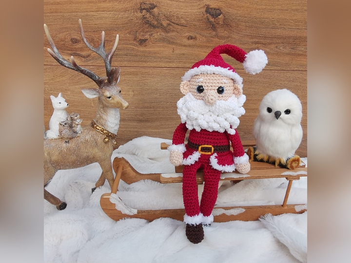 Mr. SANTA Crochet pattern Santa Claus