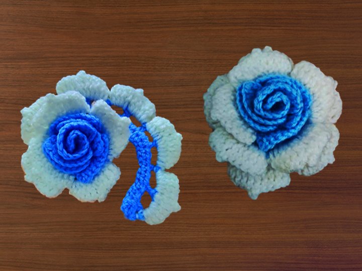 Multi- layers flower pattern