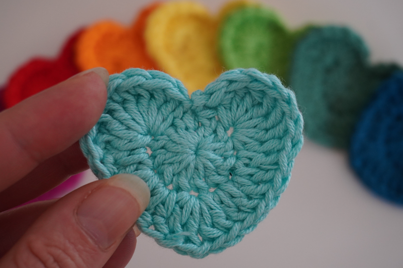 Simple Heart Crochet Instructions