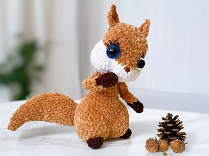 Squirrel Crochet pattern