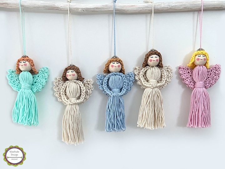 Tassel Angel Elea Crochet Pattern