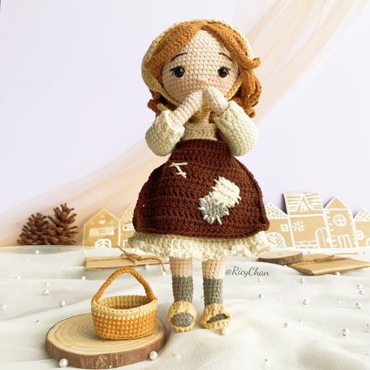 The Little match girl the doll Crochet pattern