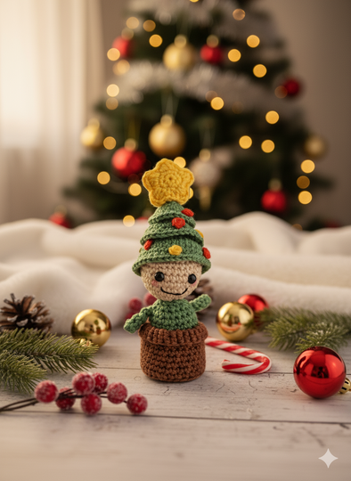 Tiny, the little christmas tree