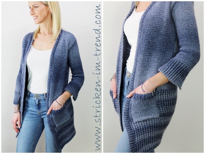 Tunisian Crochet Pattern for Vest