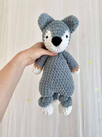 Wolf Rudi Lovey Crochet Pattern