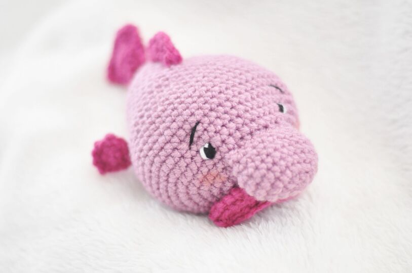 Crochet Pattern Bodo Blobfish