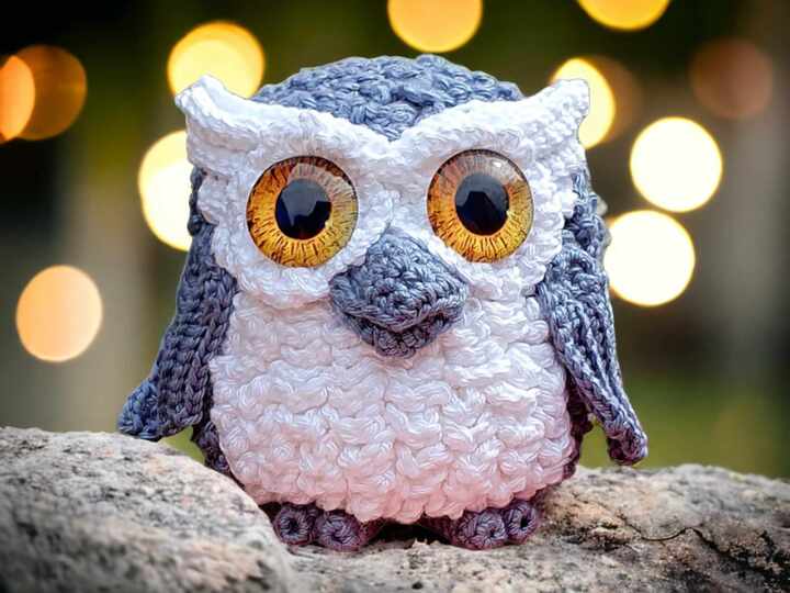 Crochet pattern Owl Stella