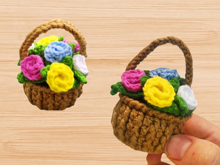 Flower Planter Crochet Pattern