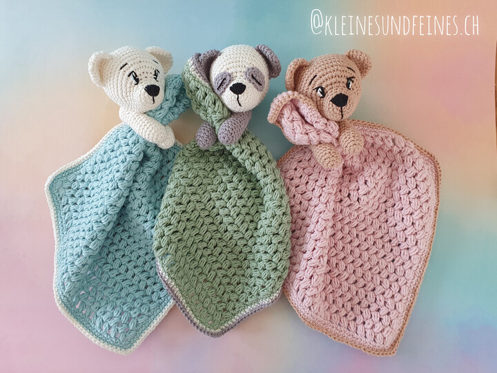 Lovey blanket Bear Gang