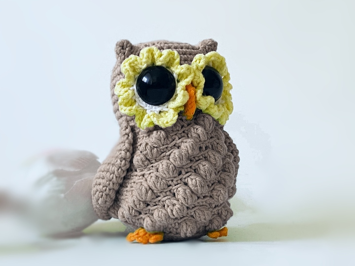 Owl. No sew. Crochet pattern
