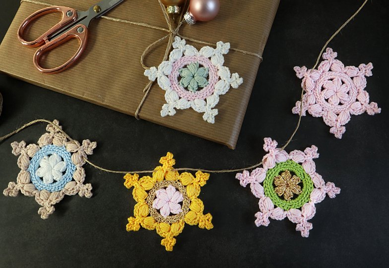 Snowflake Little Helena tree ornament