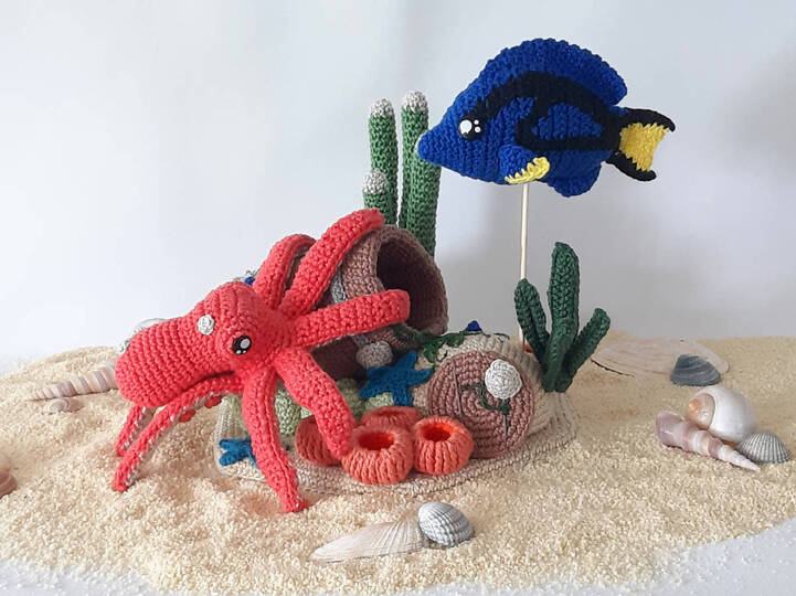 Underwater world with Olivier and Dion