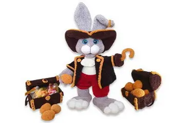 Captain Knockear and the golden easter eggs