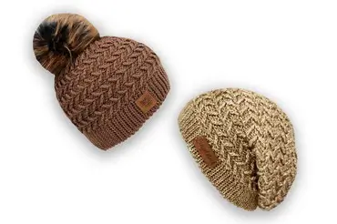 Beanies Tara all sizes, sporty & slouchy