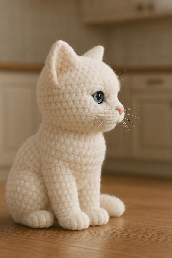 Beginner-Friendly Amigurumi Kitten Tutorial