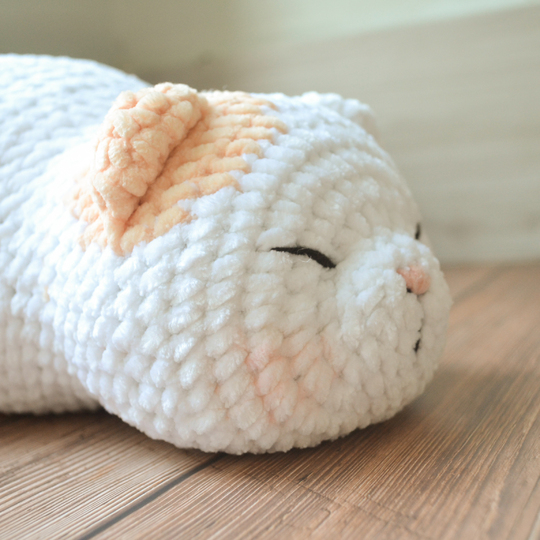 Cat Crochet pattern Marshmallow Kittie