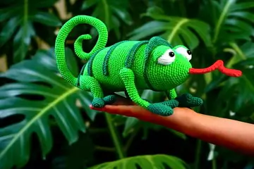 Chameleon Maik - Crochet Pattern