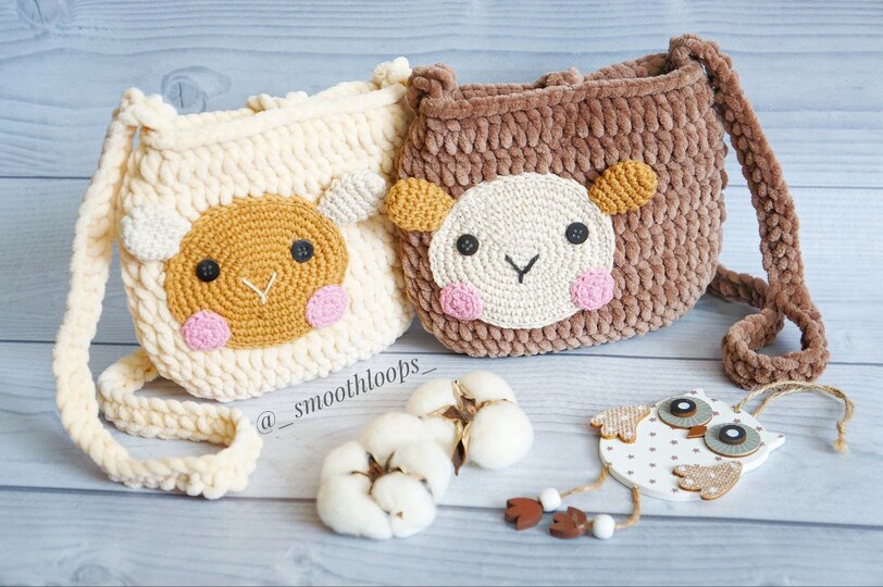 Crochet pattern Bag Sheep
