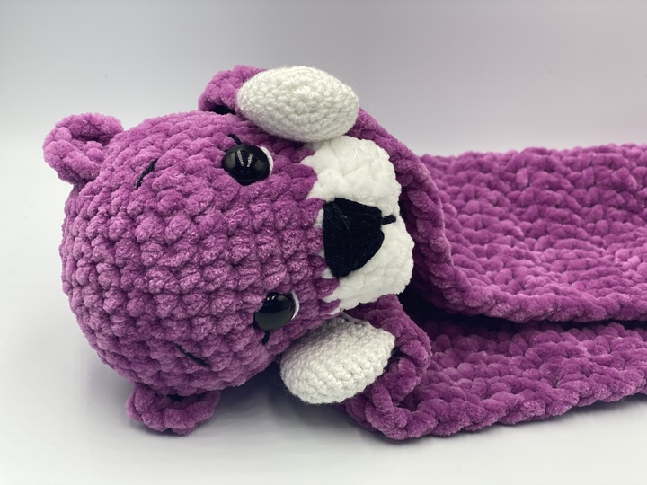 Crochet pattern Comforter Lovey Otter Luna