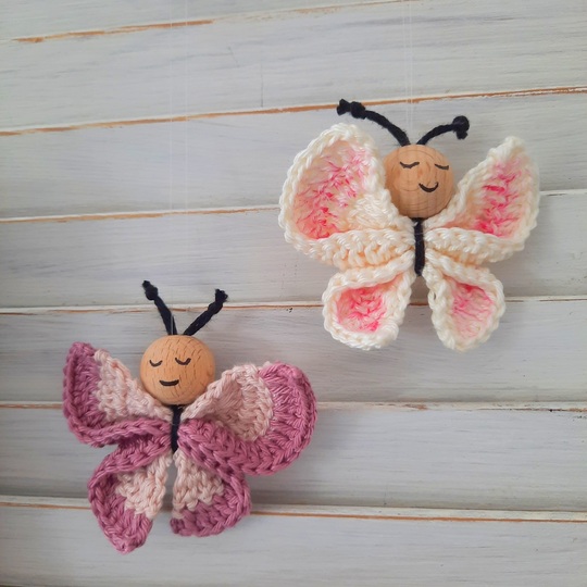 Cute Butterfly Amigurumi Crochet Pattern