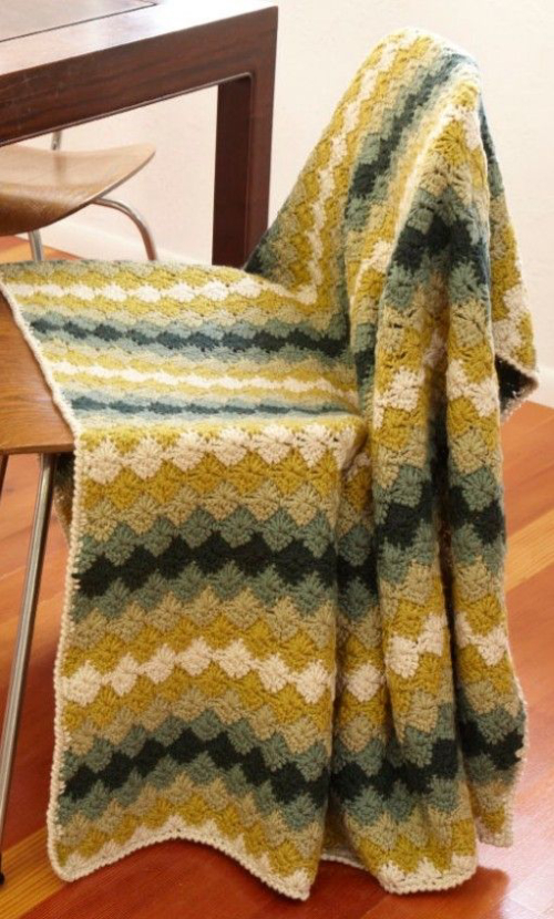 Discover the Greenway Afghan Pattern!