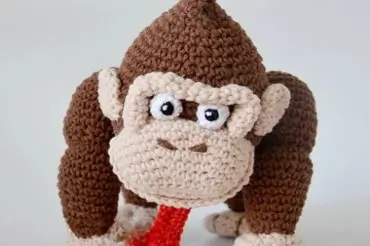 Donkey Kong Free Crochet Amigurumi Pattern