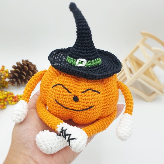 Halloween Cute Pumpkin Crochet Pattern