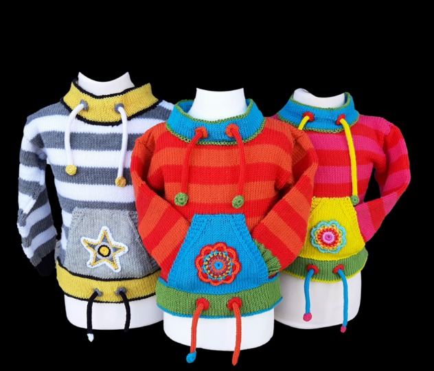Knitting Pattern Sweater for Kids