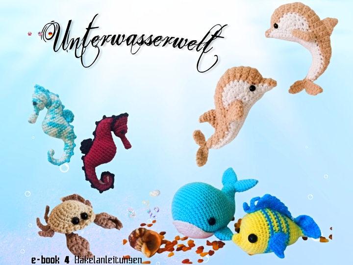 Underwater E-BOOK. Crochet patterns