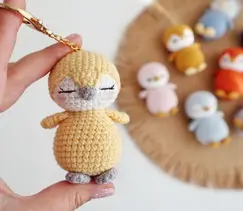 Crochet pattern amigurumi baby penguin