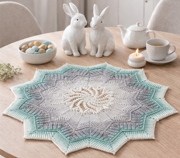 Crochet pattern star Mira