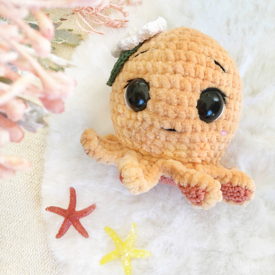 Crochet pattern Tintis Tilli and Tobi - without sewing