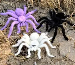 Crochet spider Colored Tarantulas Amigurumi Spiders