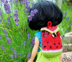 Dolls Backpack Crochet Pattern
