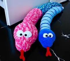 Draft excluder Snake Crochet Pattern