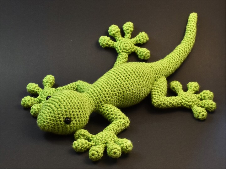 Fynn the Lizard Gecko Crochet Pattern