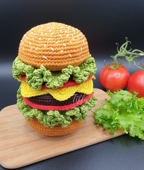 Hamburger Stacking Toy