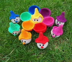 Sorting Game 7 Dwarfs Crochet Pattern